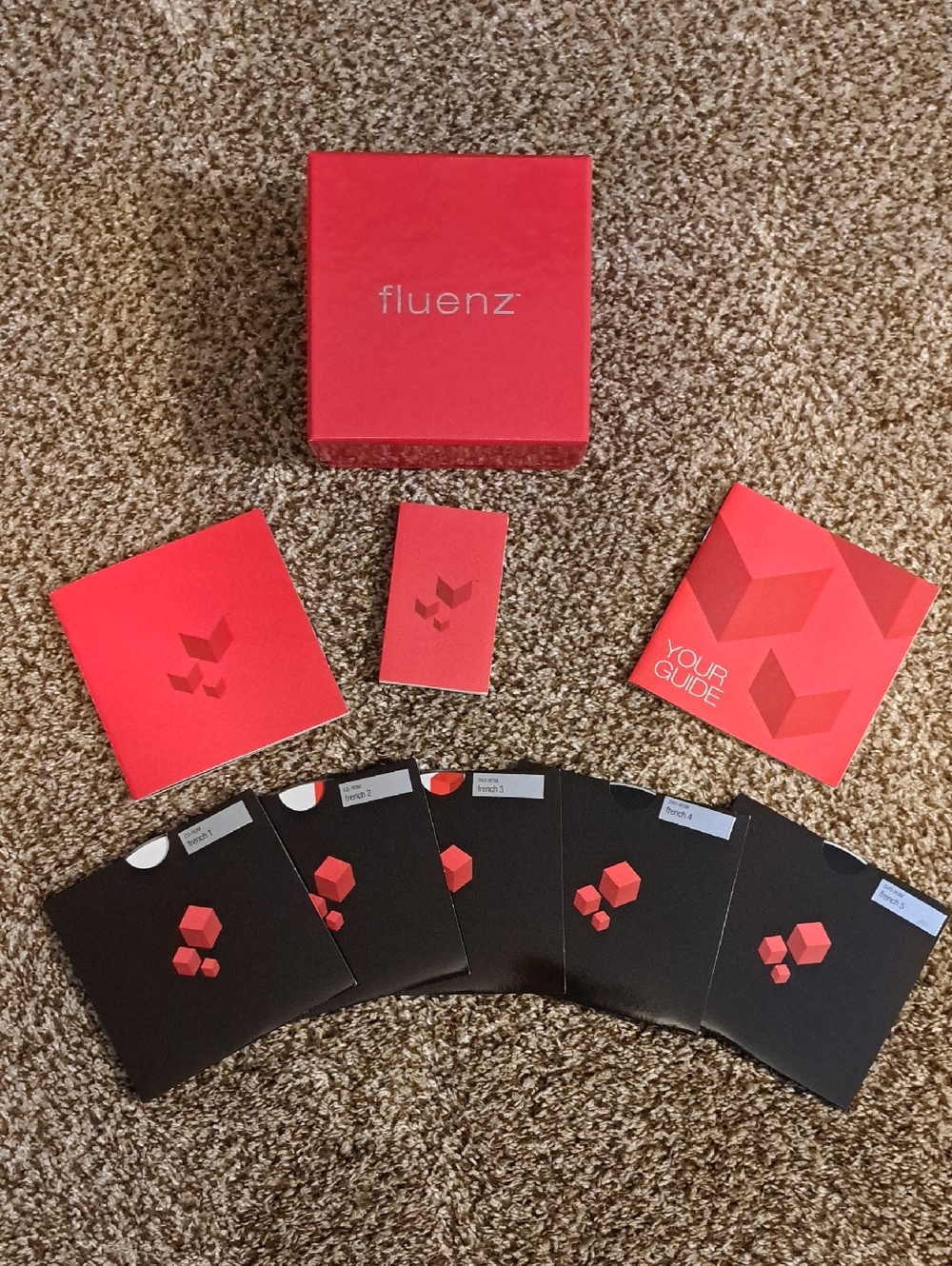 Fluenz French Language Learning Box Set